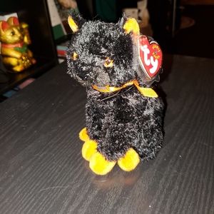Fraidy cat beanie baby